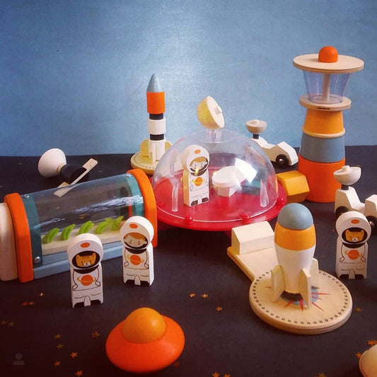 Life On Mars Set - Toddler Wooden Play Set