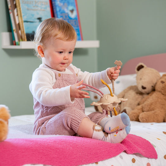 SiliSoft® Zip Pull Toy (Earth)