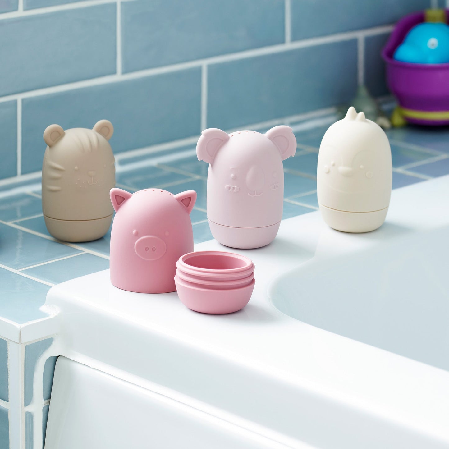 SiliSoft® Animal Squirters (Earth)