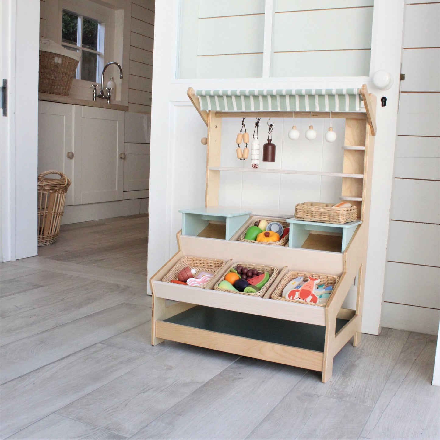 Market Stall - Role Play Grocery Shop for Toddlers