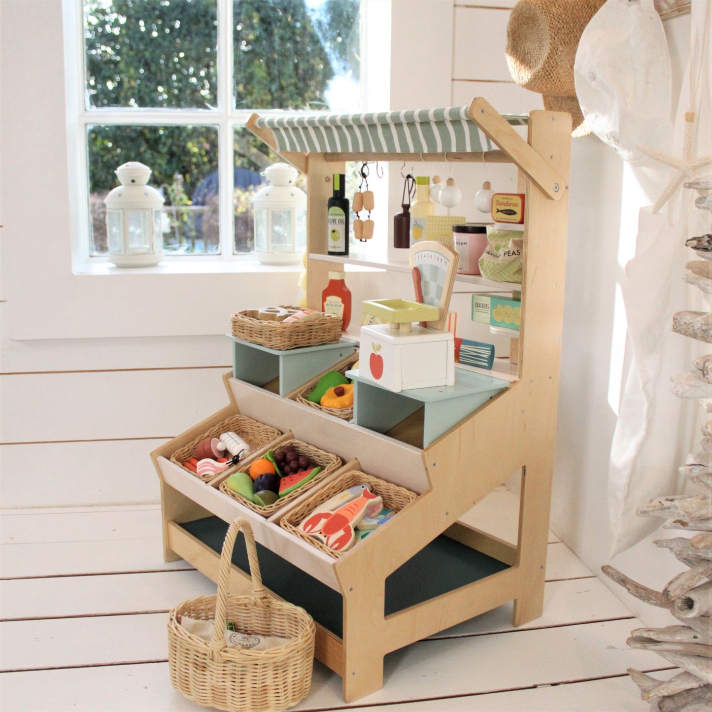 Market Stall - Role Play Grocery Shop for Toddlers