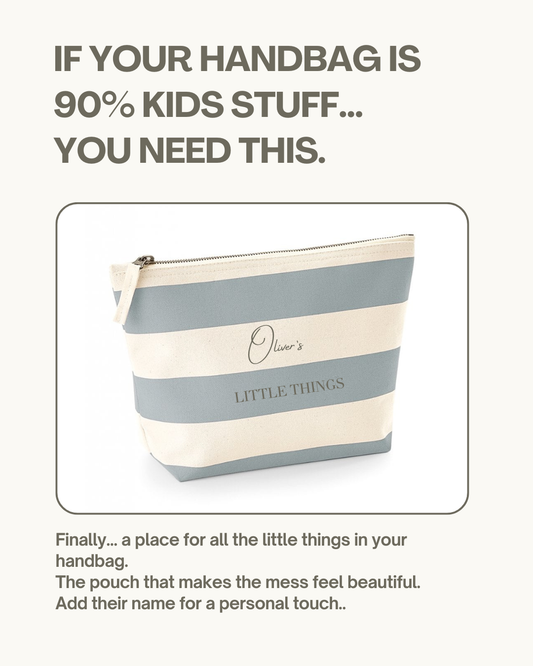 Personalised Handbag Organiser Pouch