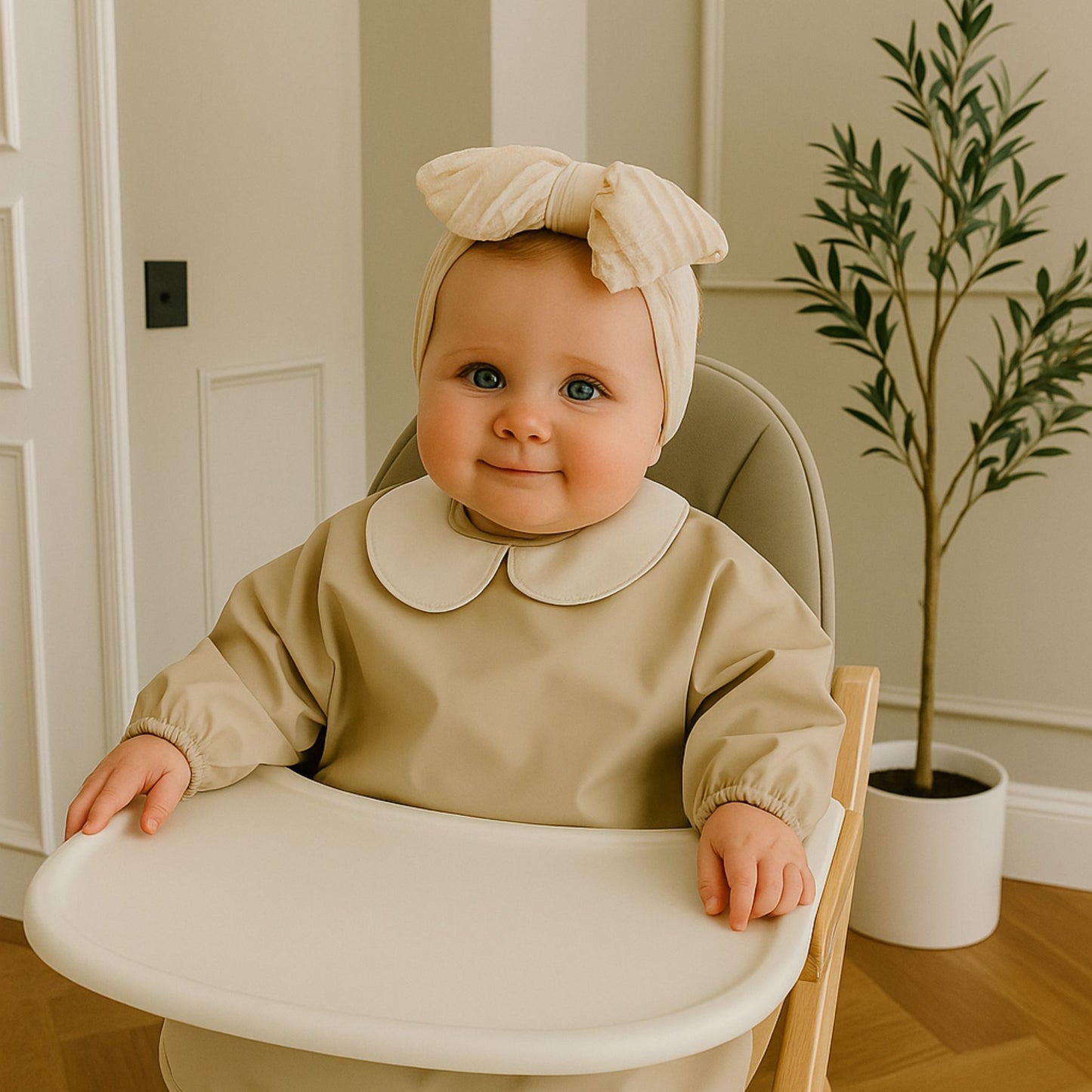 Gigi Baby & Toddler Long Sleeve Feeding Bib