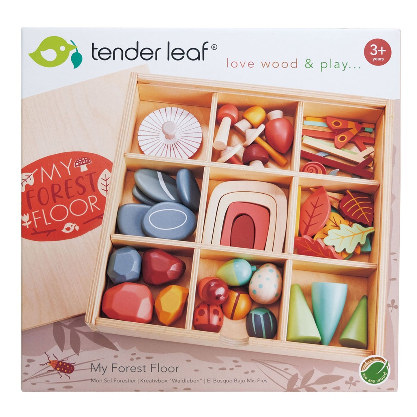 My Forest Floor – Wooden Nature Play Set for Imaginative Learning