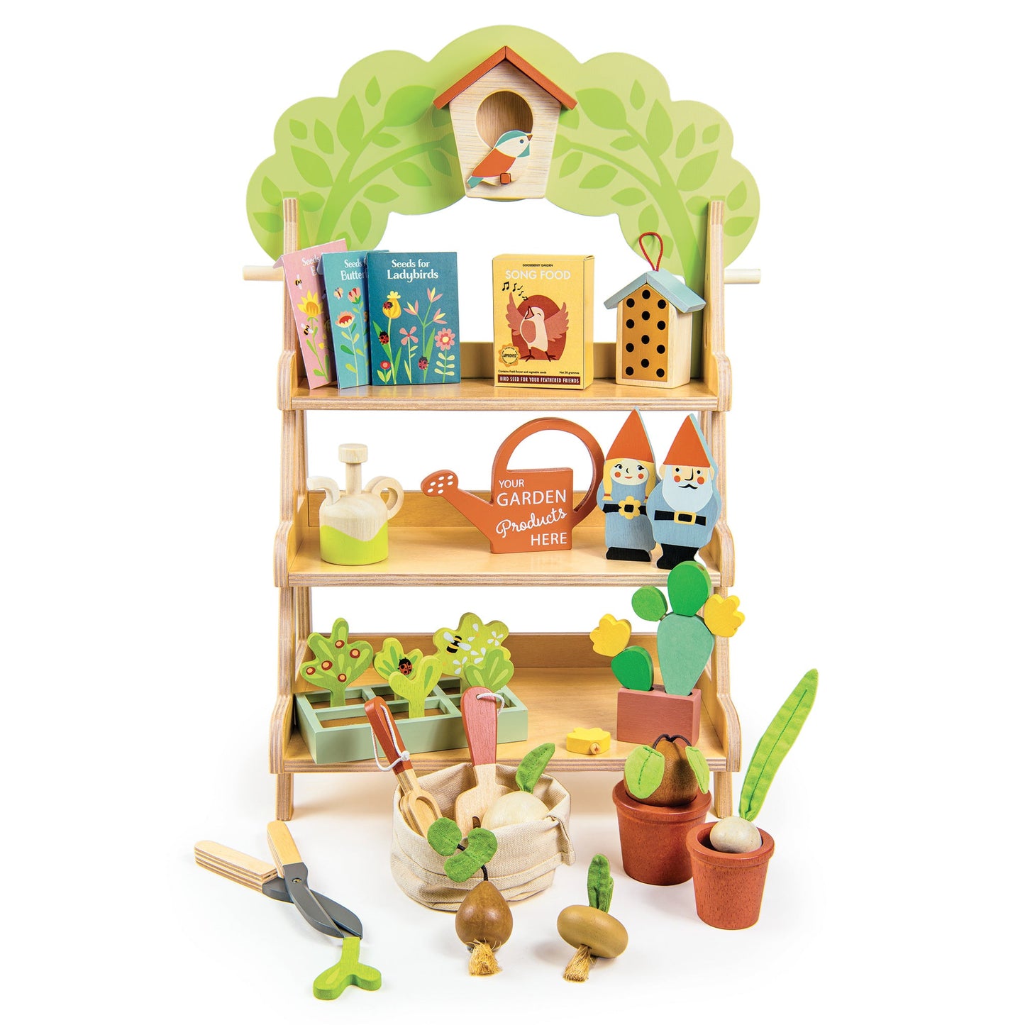 Garden Centre – Wooden Gardening Play Set for Imaginative Play