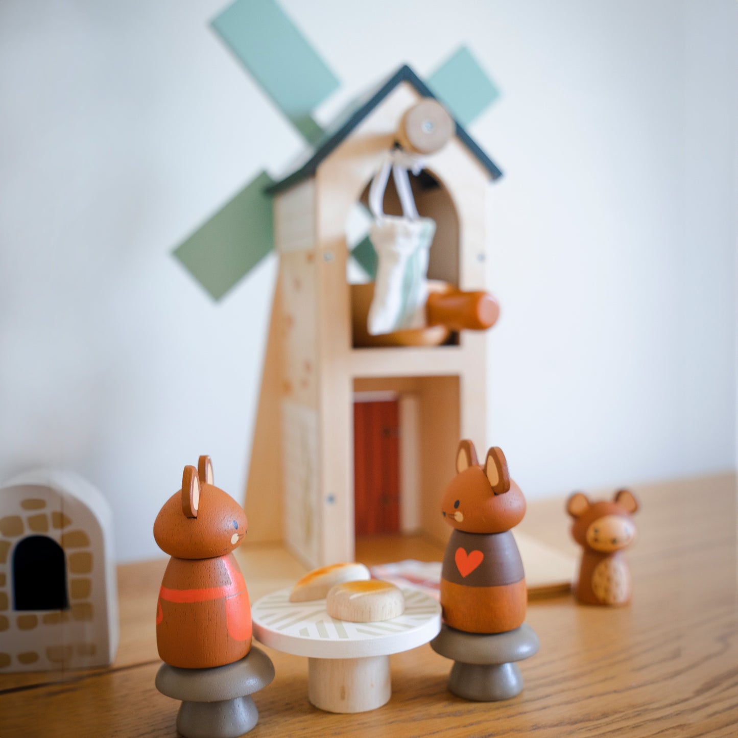 Penny Windmill – Wooden Dollhouse for Imaginative Play