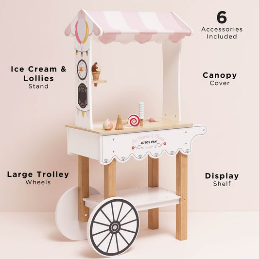Ice Cream Trolley Market Stall