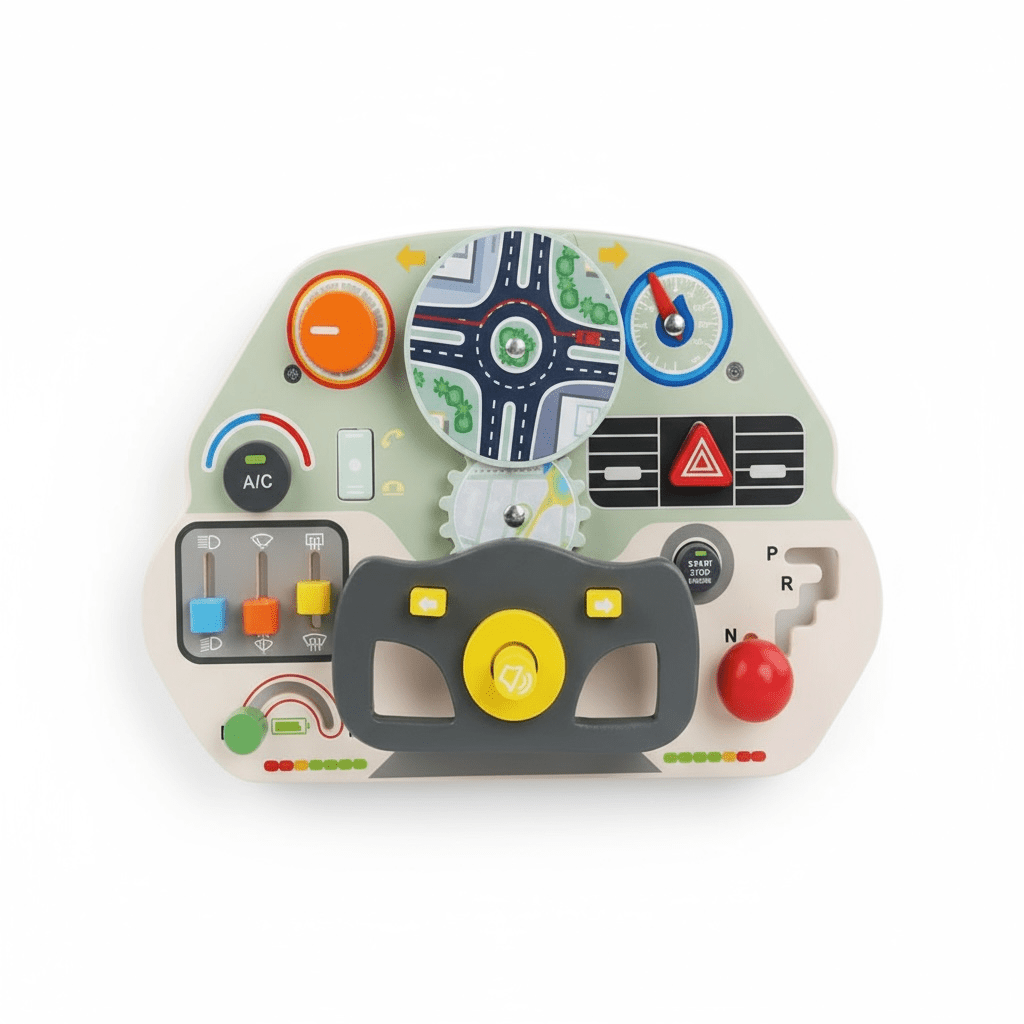 Busy Board (Steering Wheel Edition)