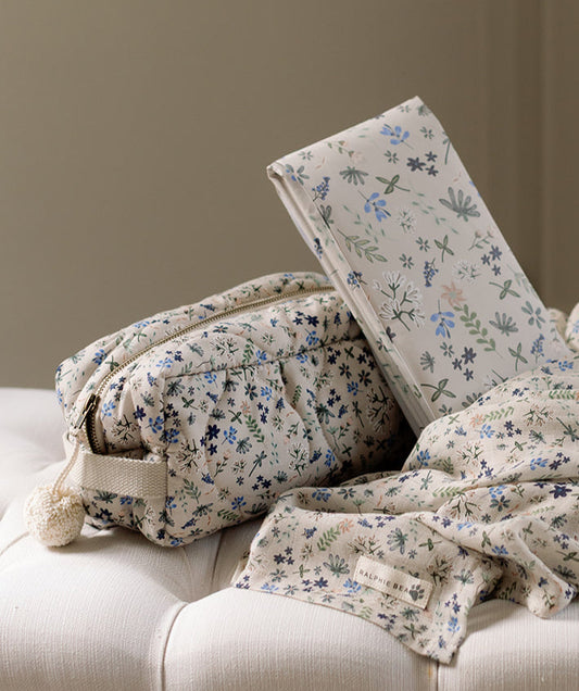 Quilted Washbag - Wildflower