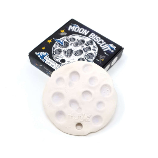 Moon Biscuit® Natural Rubber Space Themed Baby Toy