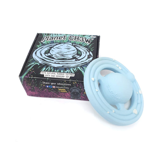 Planet Rubber Space Themed Baby Toy (Ringed Planet)