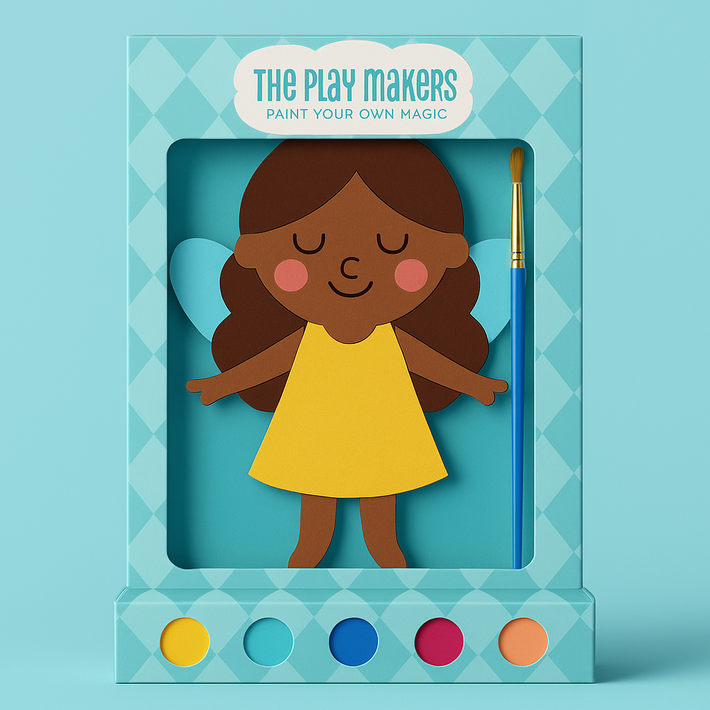 Paint-Your-Own Fairy Kit – 22cm Create any fairy perfect for party favours and stocking fillers
