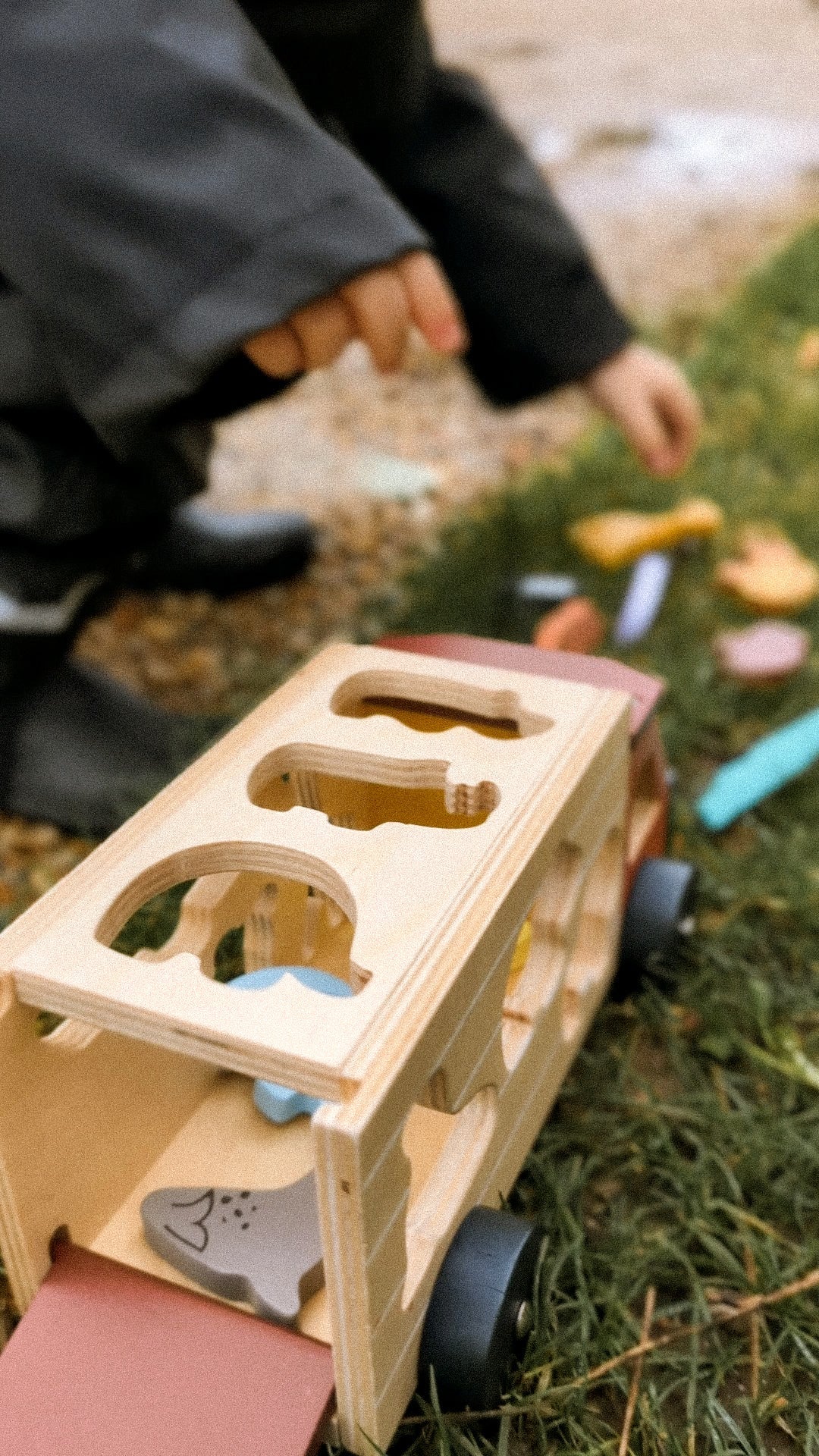 Shape Sorting Safari Truck