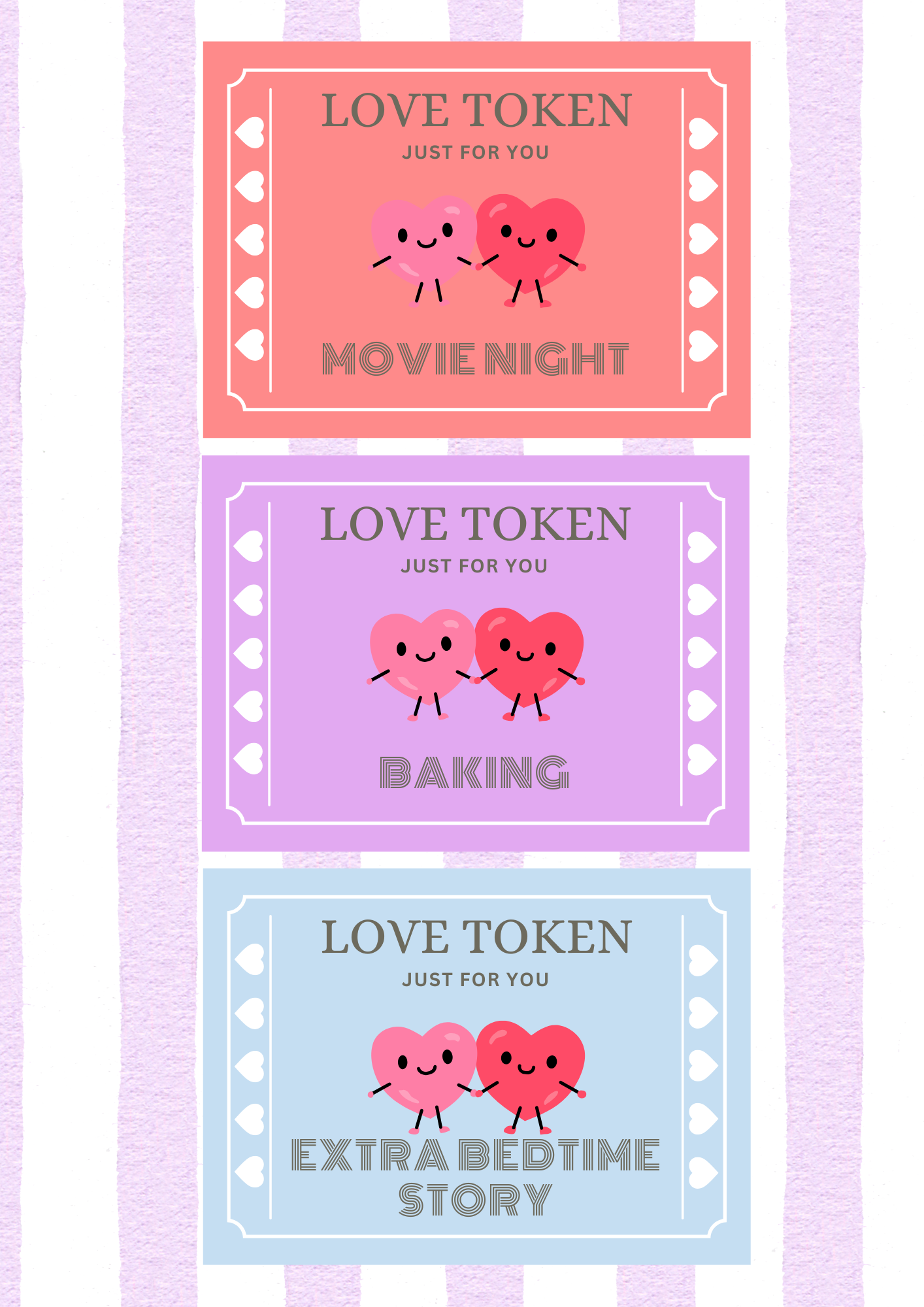 Valentine’s Treasure Hunt for Kids – Printable Valentine’s Day Activity & Love Coupons (Digital Download)