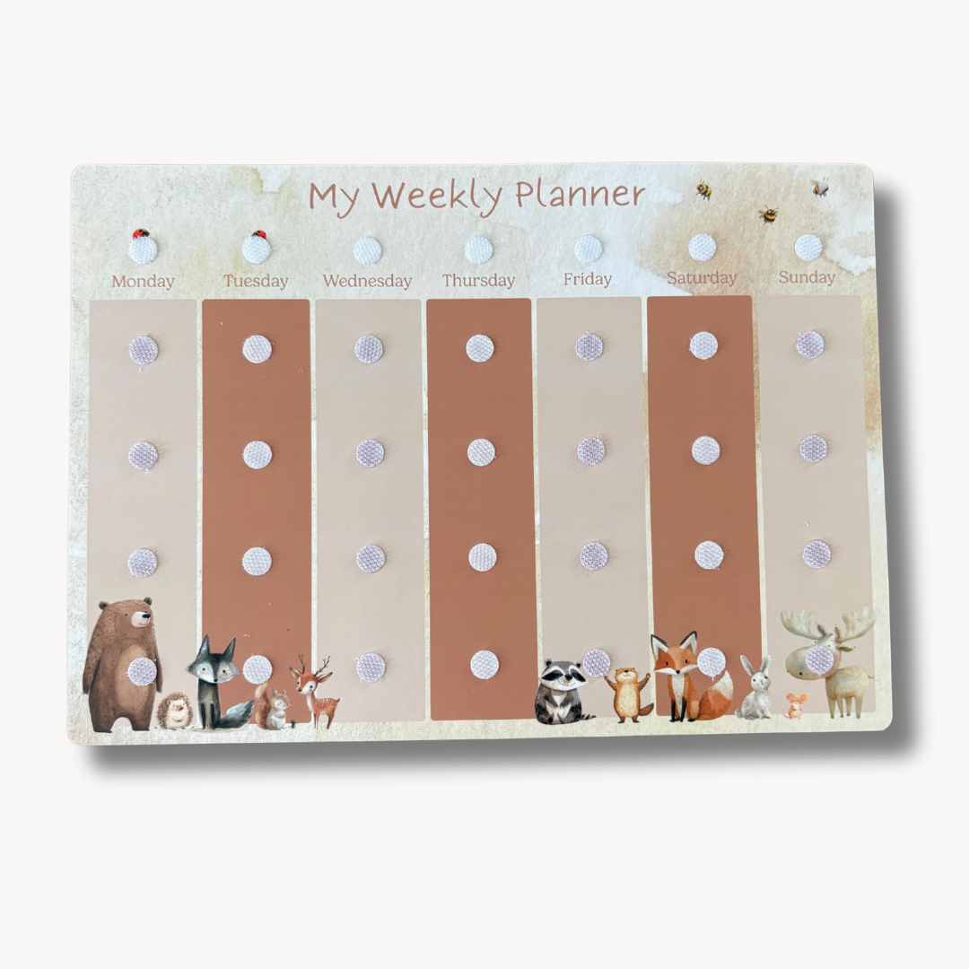 Weekly Planner for Kids A4