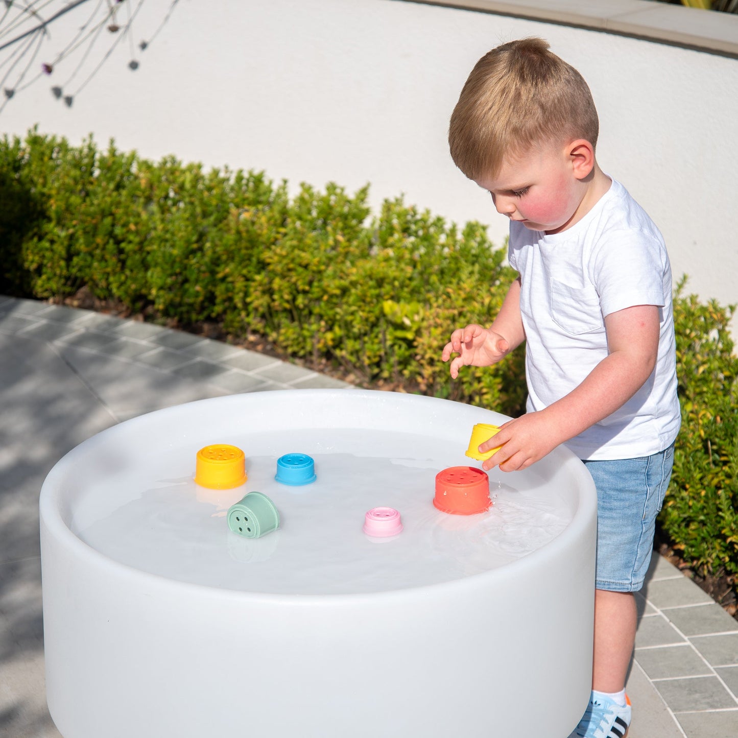 SiliSoft® Round Stacking Cups (Rainbow)