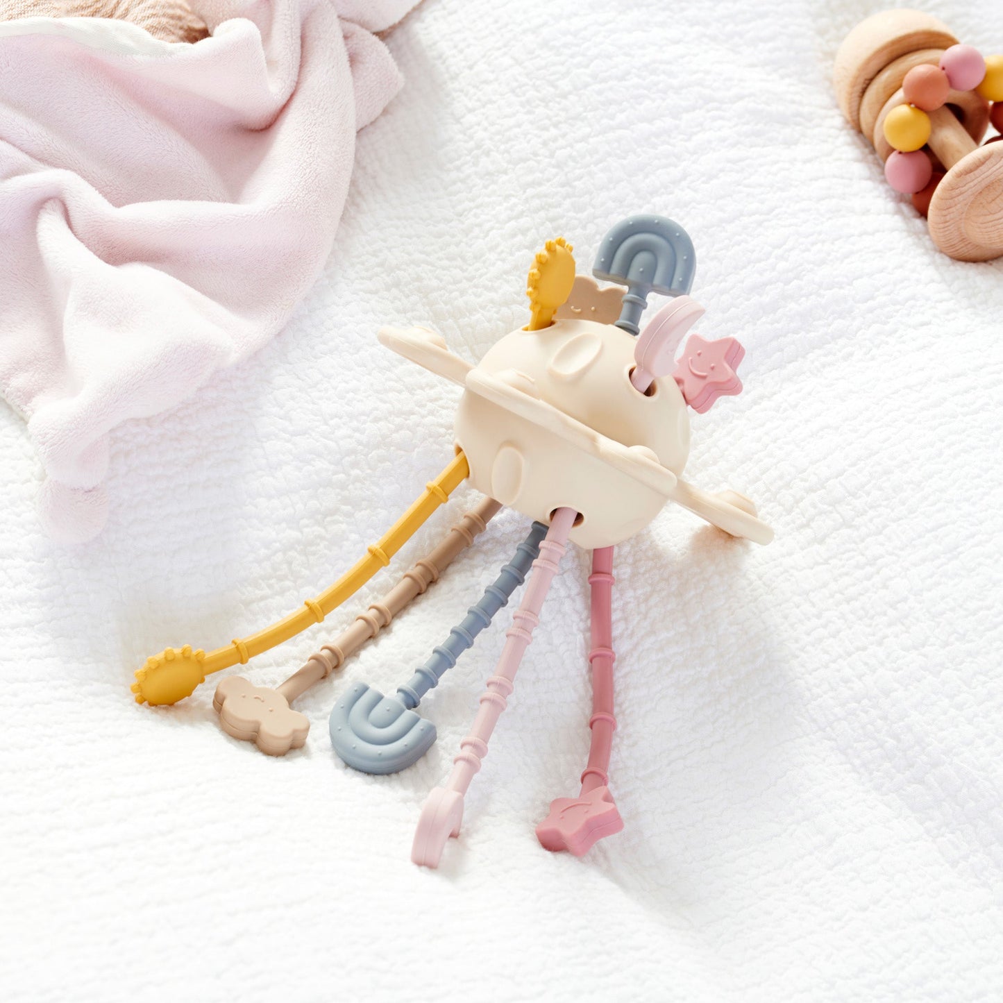 SiliSoft® Zip Pull Toy (Earth)