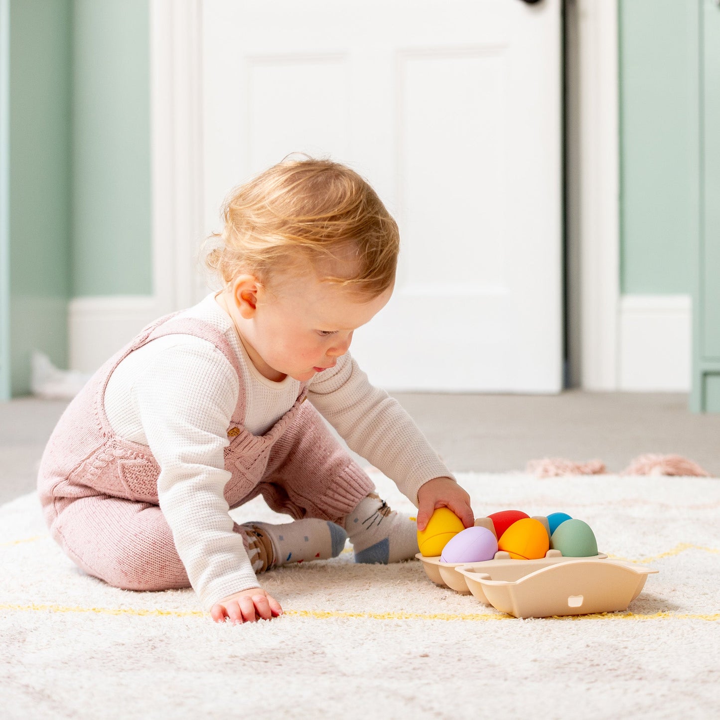 SiliSoft® Sensory Eggs (Rainbow)