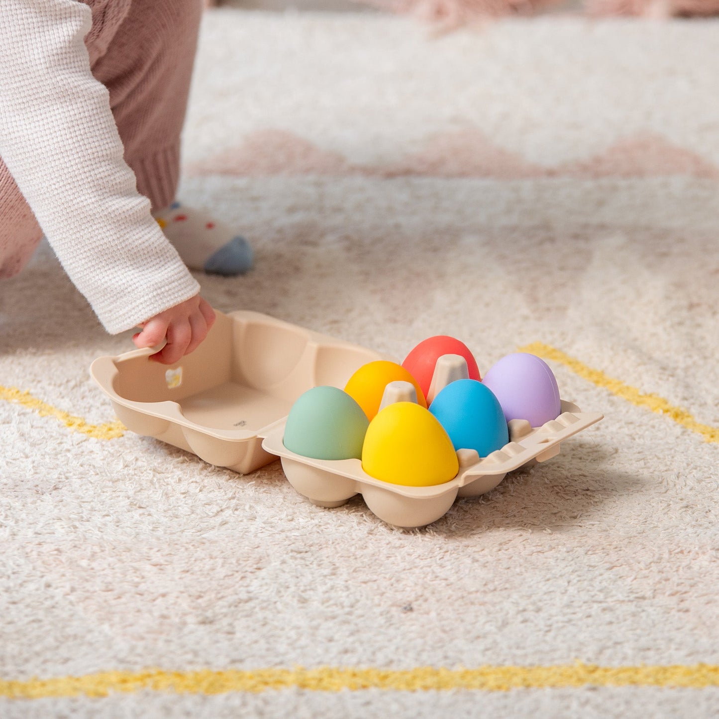 SiliSoft® Sensory Eggs (Rainbow)