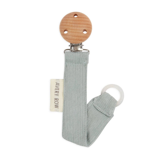 Dummy Clip - Corduroy, Blue - Organic Cotton