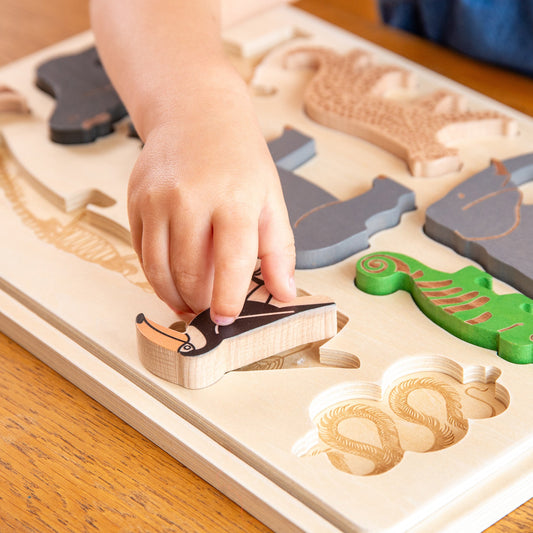 Safari Animal Layer Puzzle