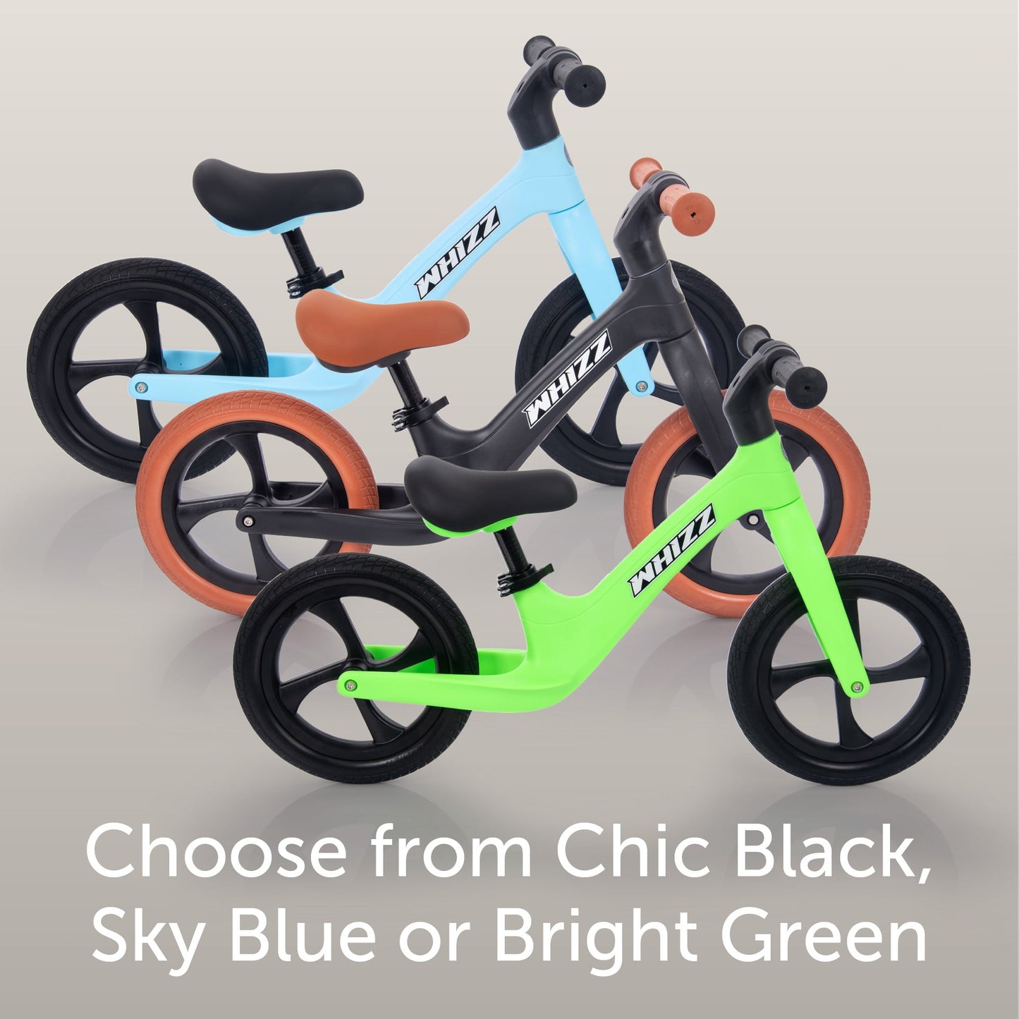 Whizz Balance Bike - Black