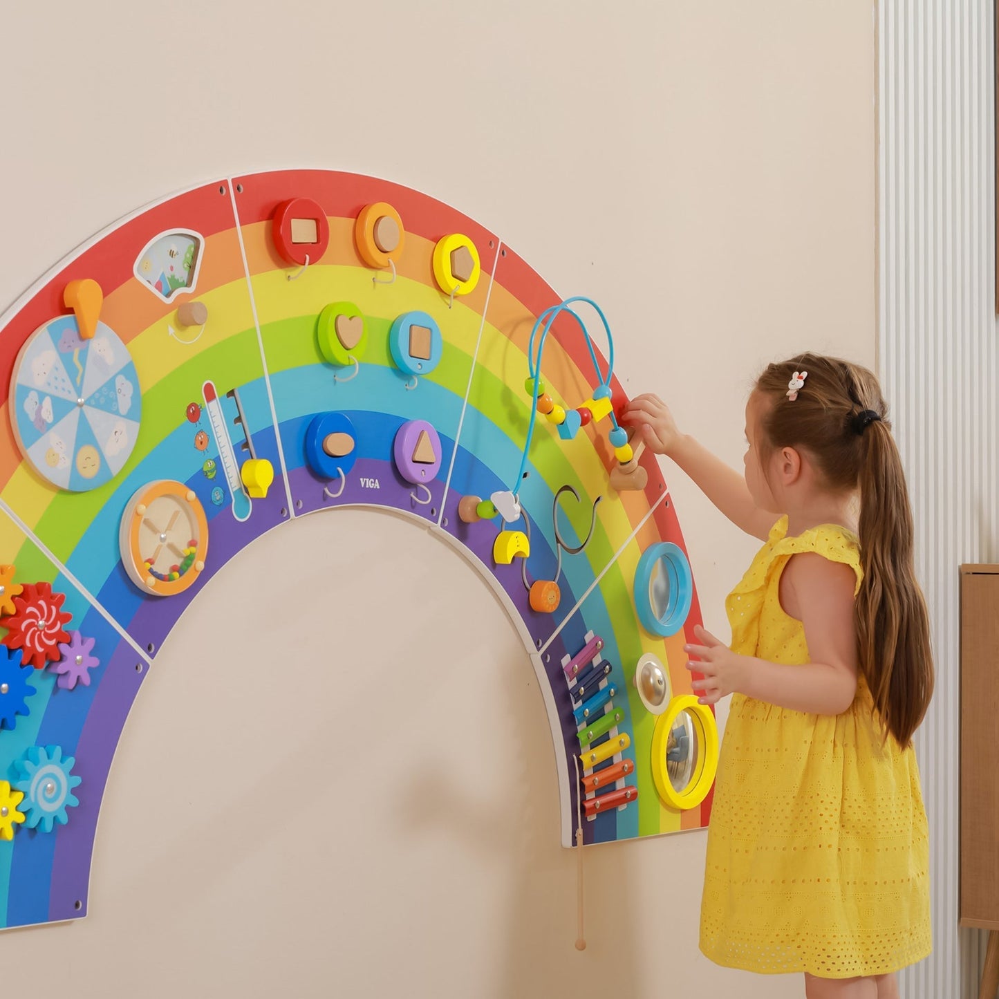 Rainbow Activity Wall Panels