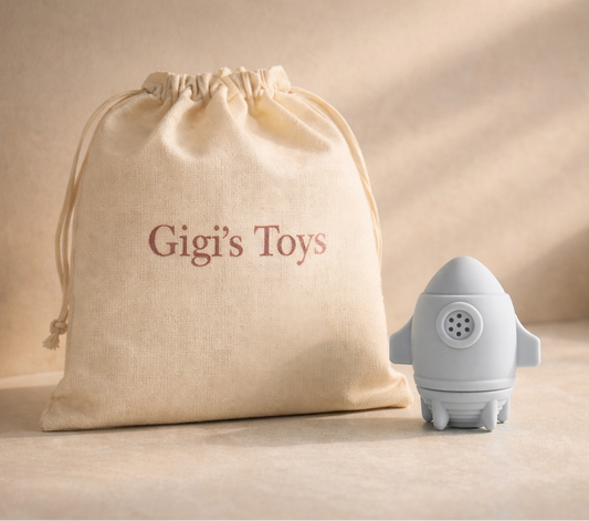 Space Man Bath Toy Set with Personalised Keepsake Bag