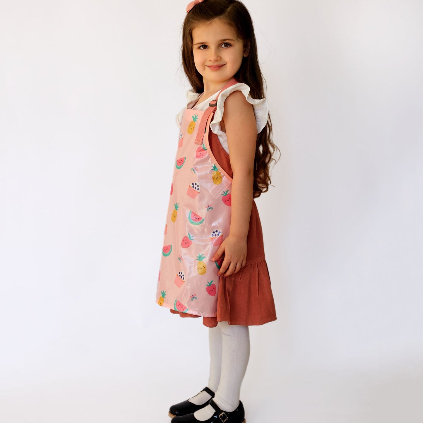 Bibetta Wipeezee Apron - Child's size - Pink Yummy Treats