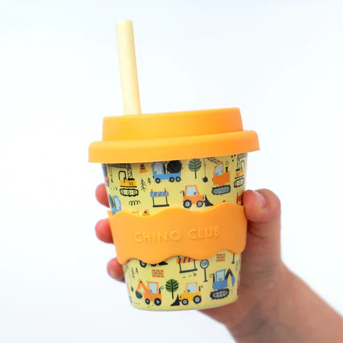 Digger Babychino Cup 4oz (Straws Sold Separately)