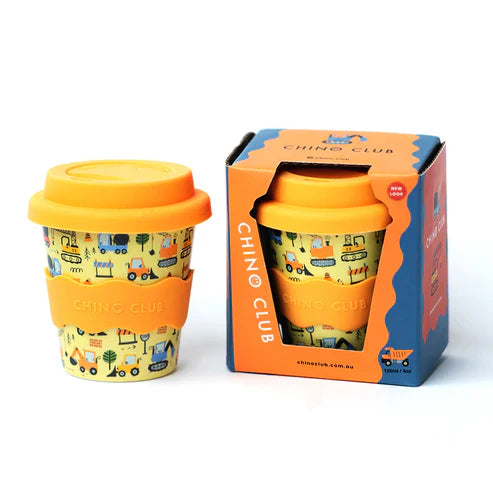 Digger Babychino Cup 4oz (Straws Sold Separately)