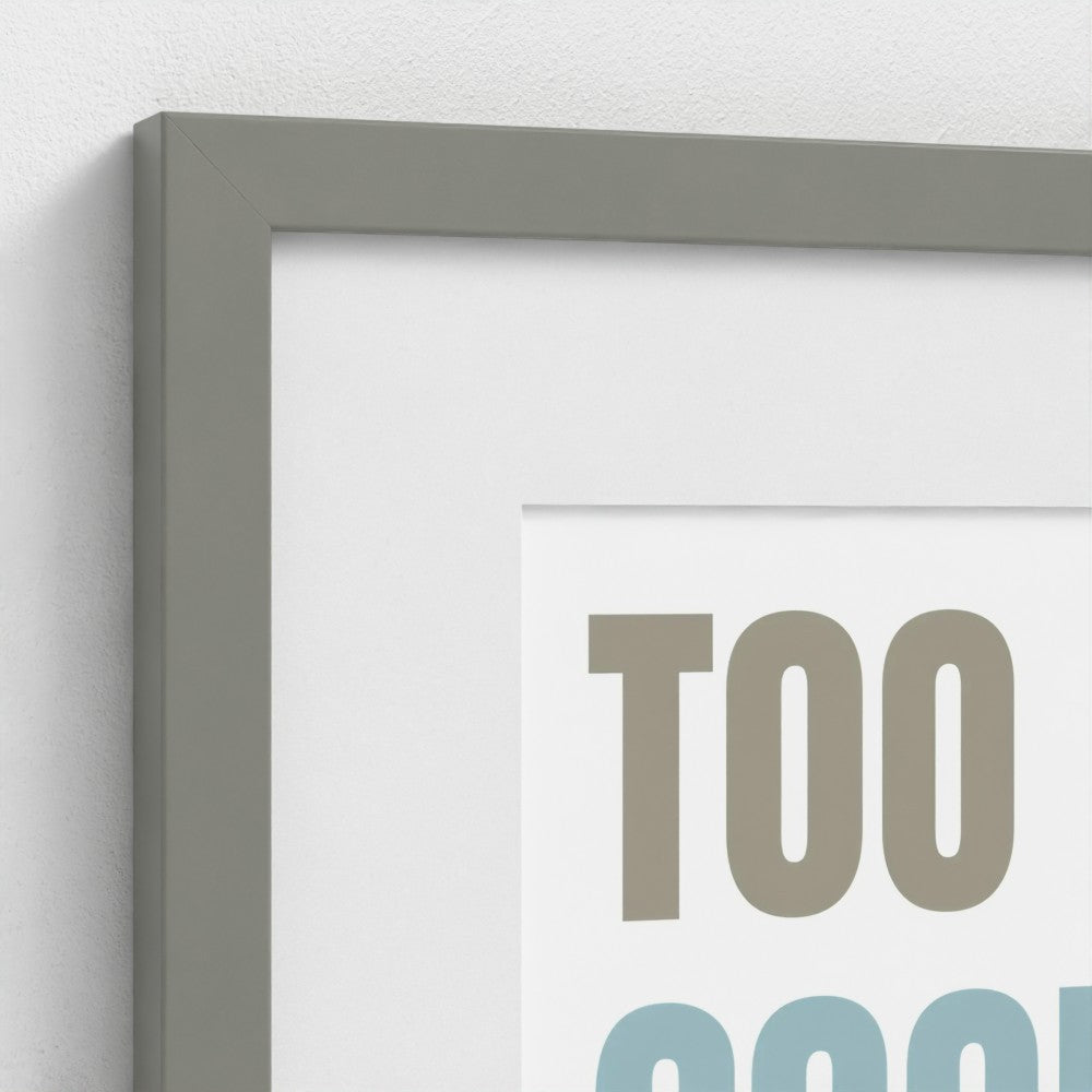 Too Cool For Naps – Framed Nursery Wall Art