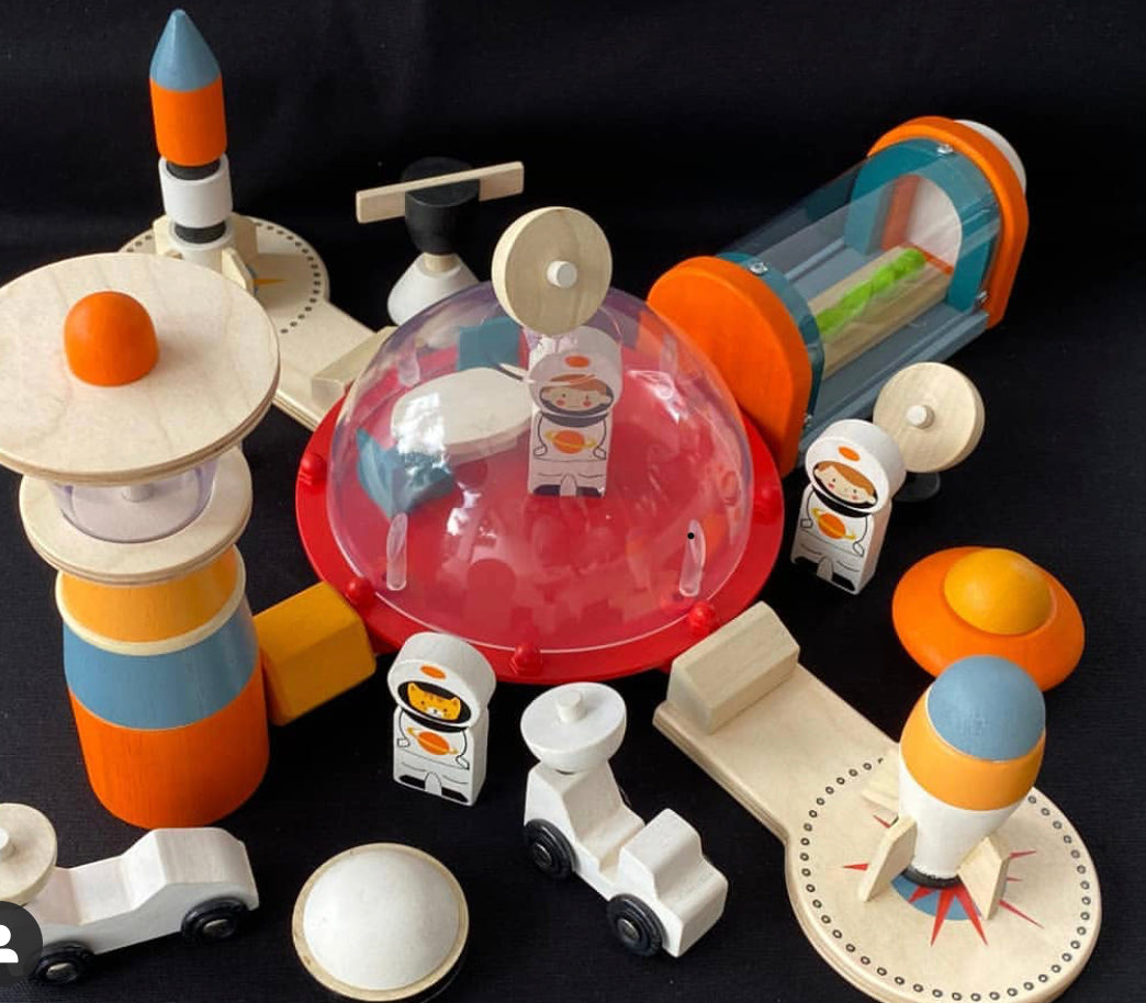 Life On Mars Set - Toddler Wooden Play Set