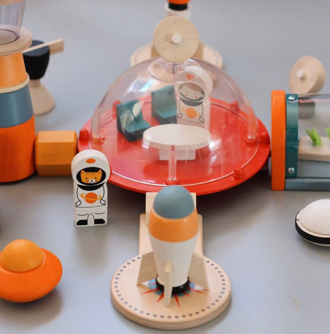 Life On Mars Set - Toddler Wooden Play Set
