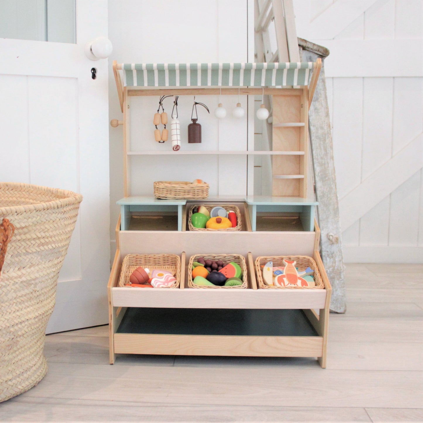 Market Stall - Role Play Grocery Shop for Toddlers