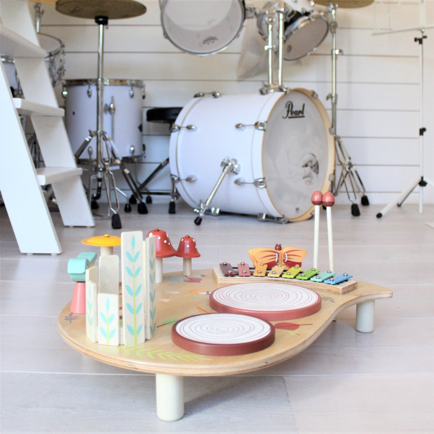 Musical Activity Table – Wooden Music Toy for Babies & Toddlers