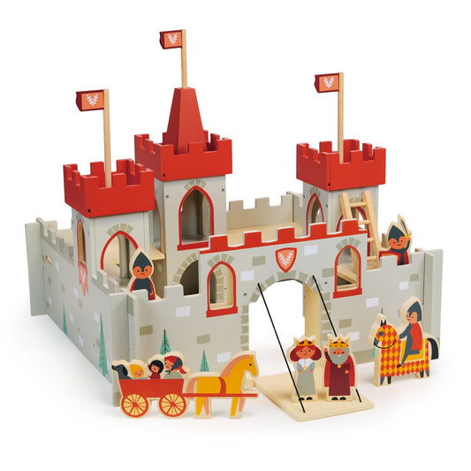 King's Castle -wooden toy castle
