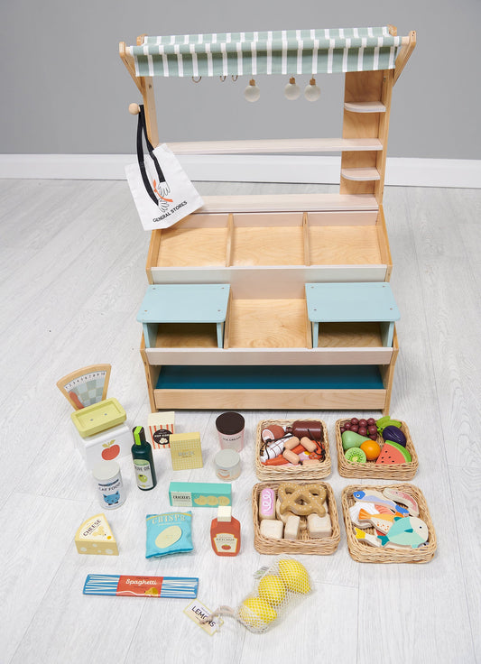 Market Day Bundle (General Stores, Scales, Grocery Set, 4 x Food Crates)