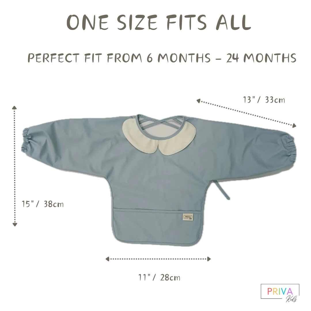 Gigi Baby & Toddler Long Sleeve Feeding Bib