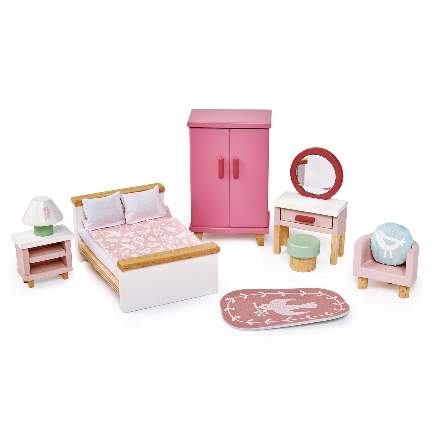 Dolls House Wooden Furniture Bundle