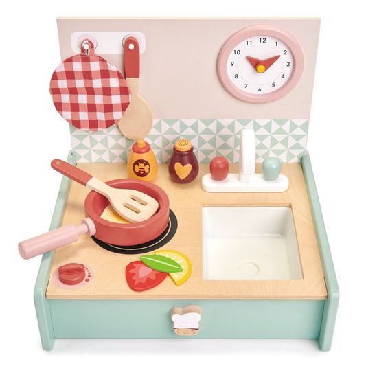 Kitchenette – Wooden Play Kitchen for Imaginative Cooking Play