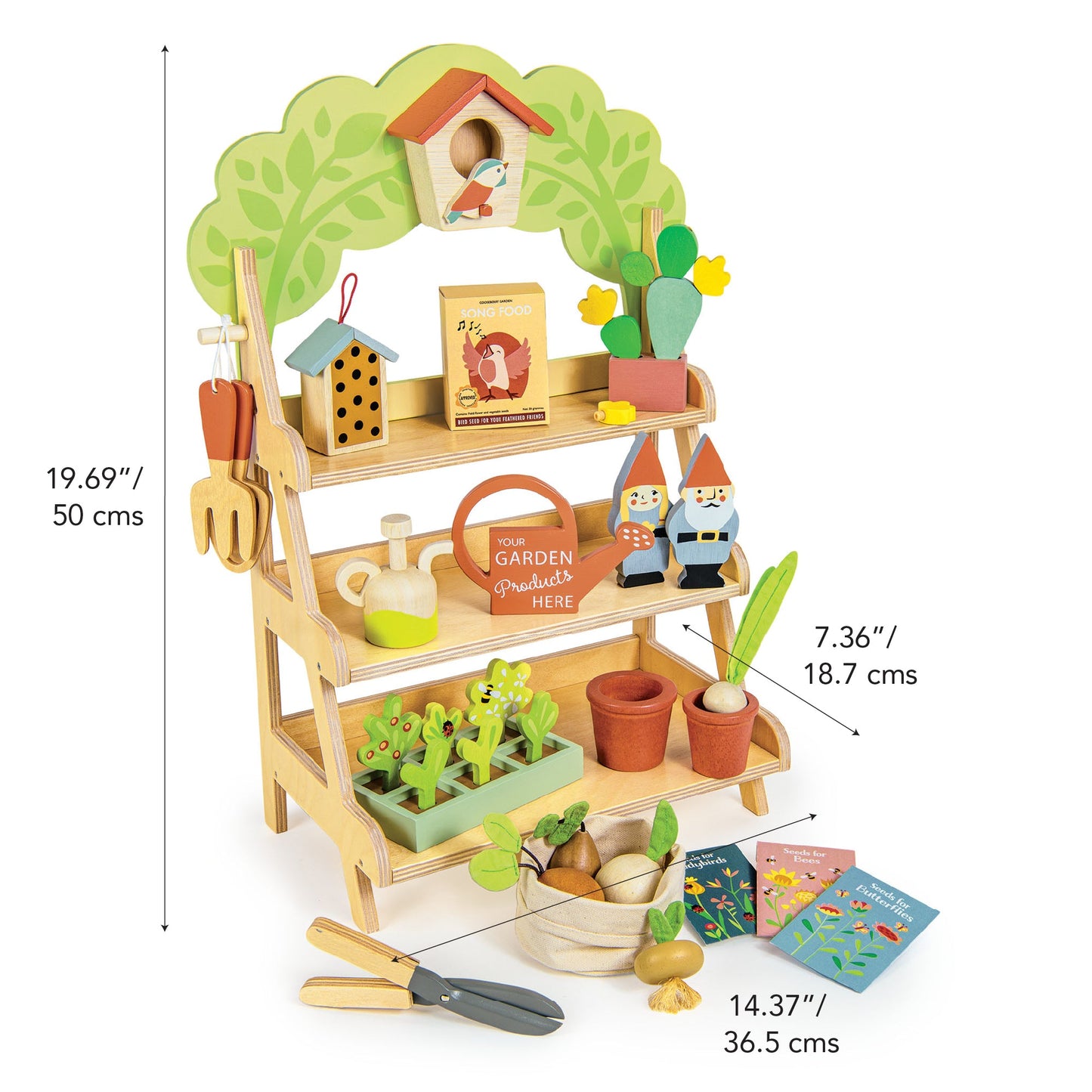Garden Centre – Wooden Gardening Play Set for Imaginative Play