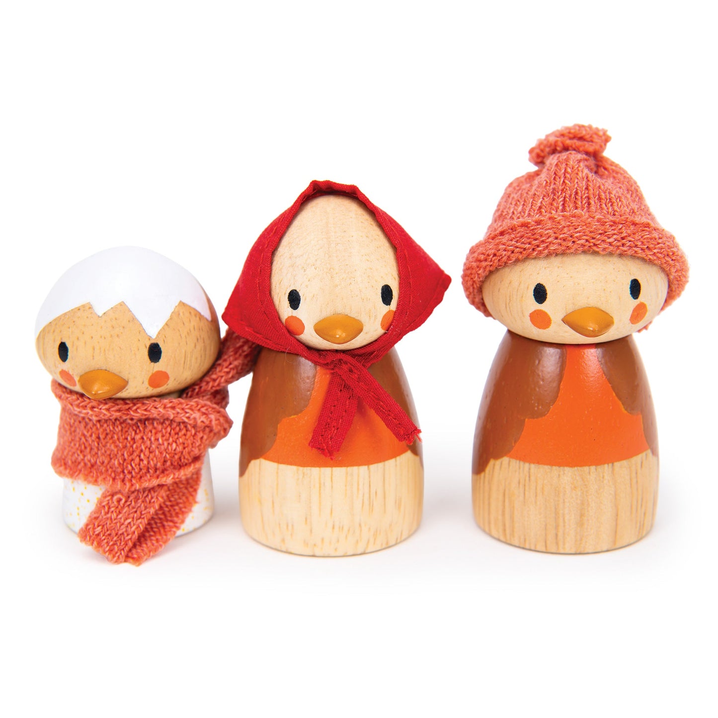 Robin’s Nest Box – Wooden Birdhouse Nature Play Set for Kids