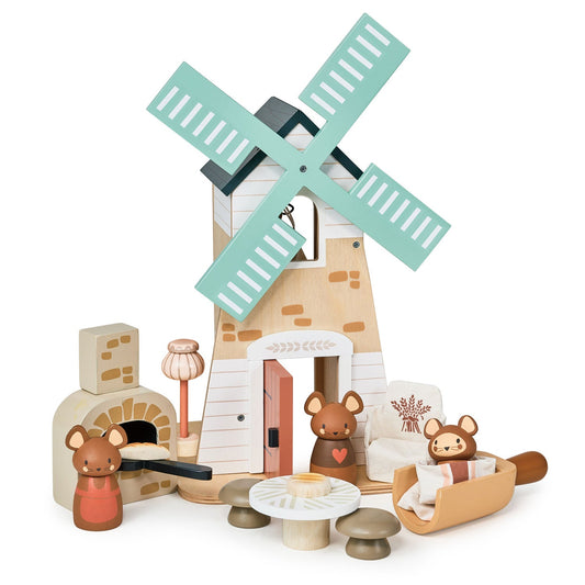 Penny Windmill – Wooden Dollhouse for Imaginative Play