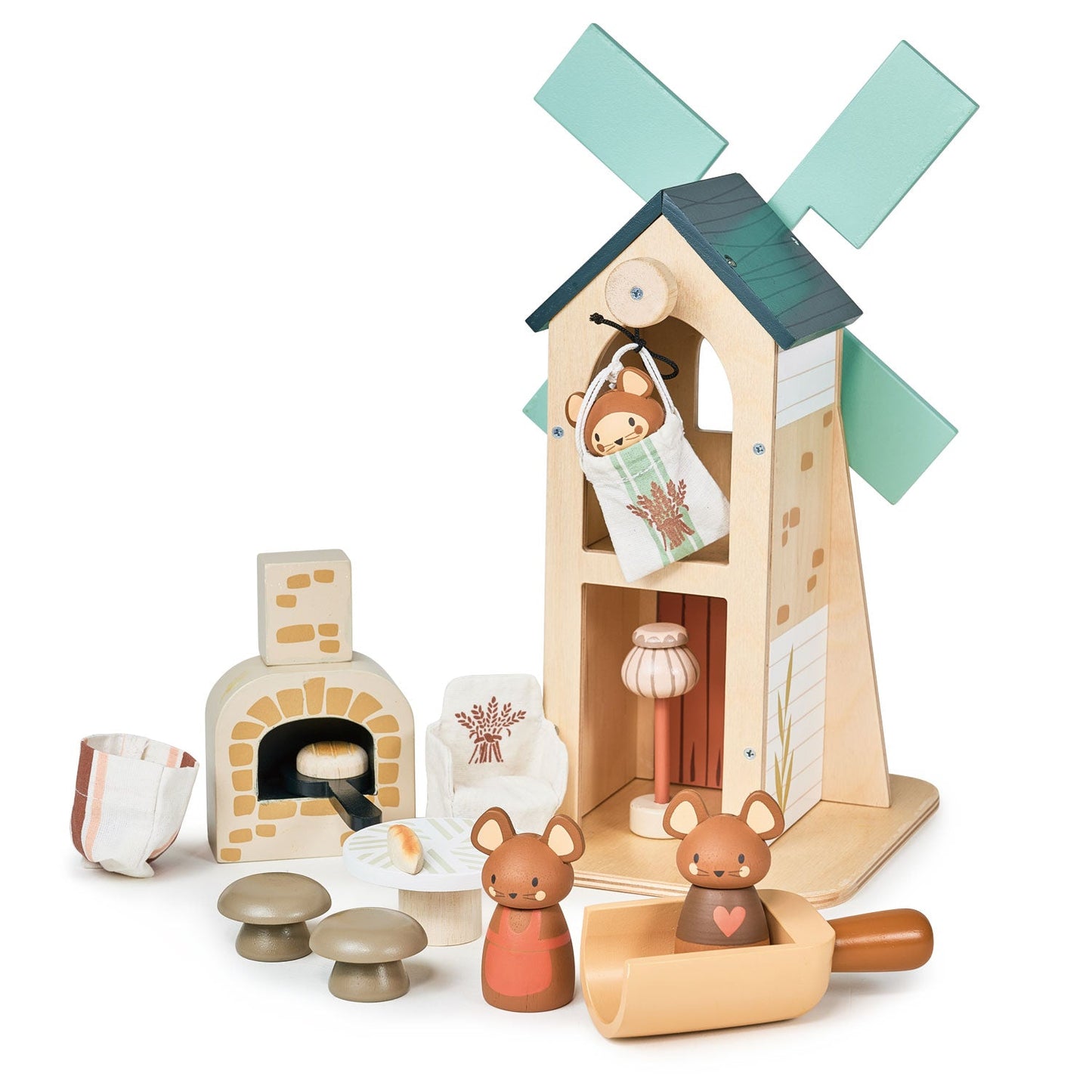 Penny Windmill – Wooden Dollhouse for Imaginative Play