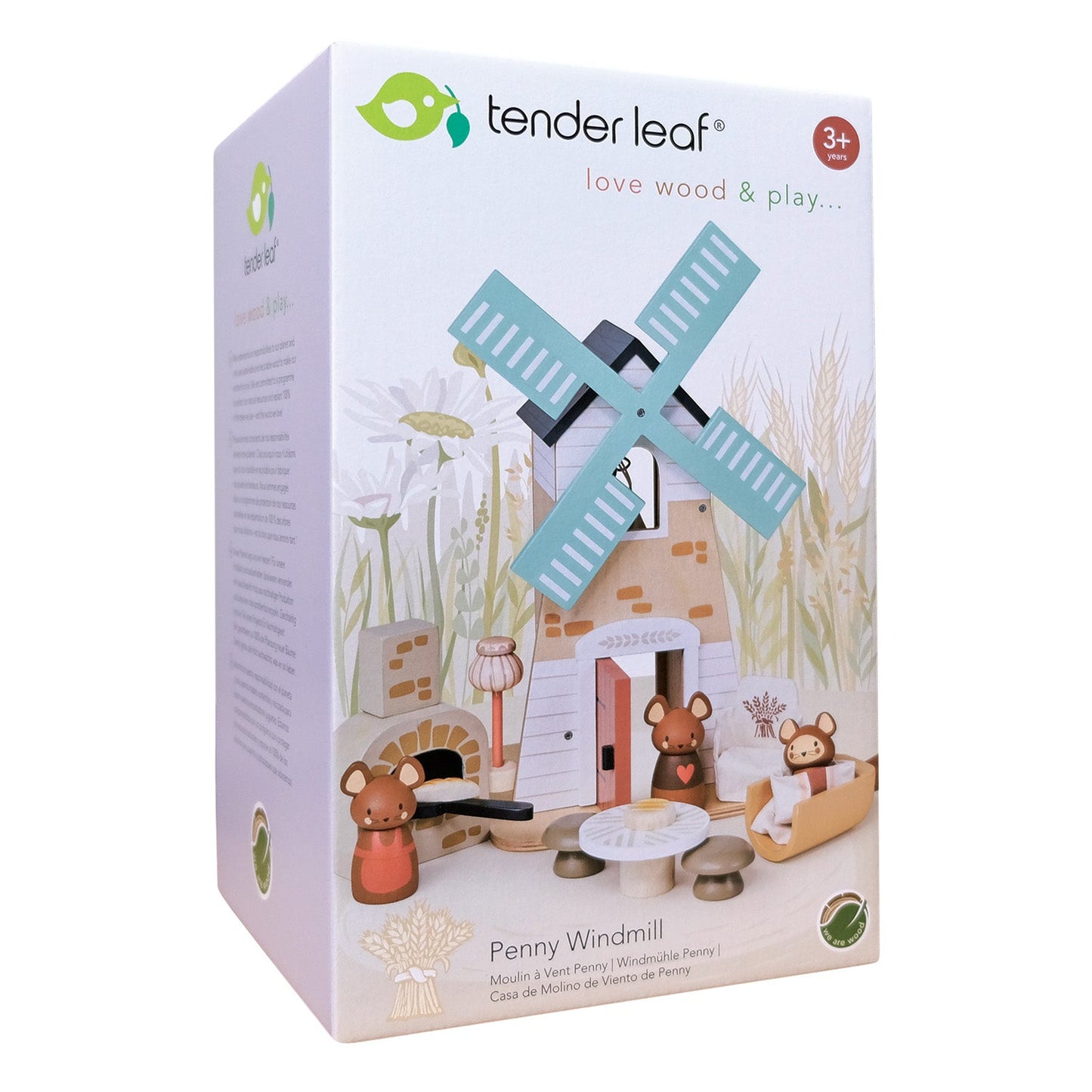 Penny Windmill – Wooden Dollhouse for Imaginative Play