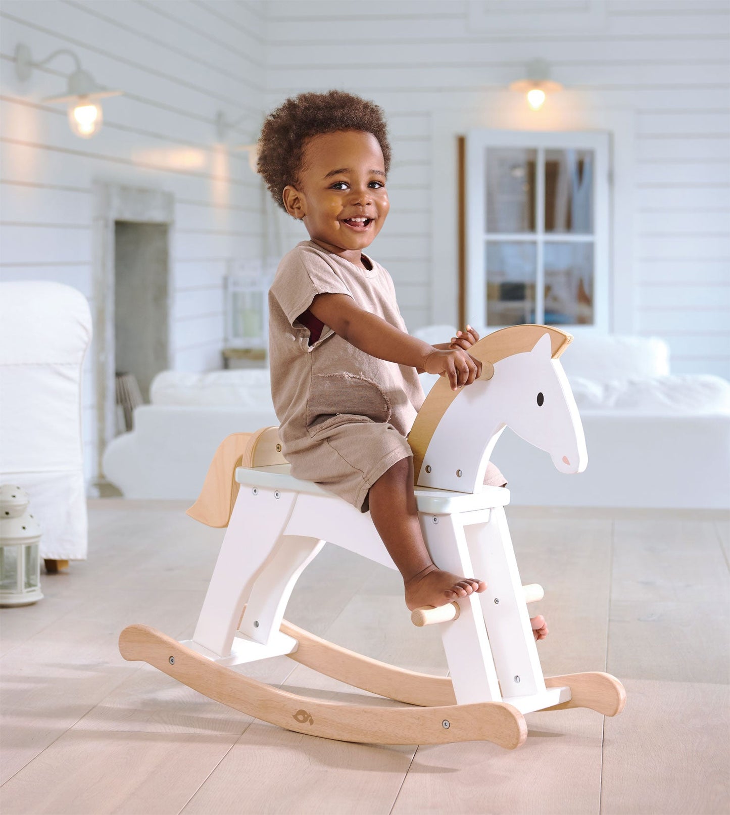Lucky Rocking Horse – Wooden Ride-On Toy for Toddlers