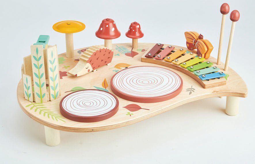 Musical Activity Table – Wooden Music Toy for Babies & Toddlers