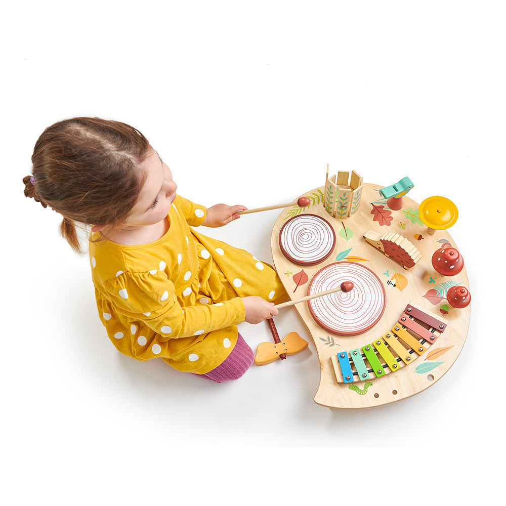 Musical Activity Table – Wooden Music Toy for Babies & Toddlers
