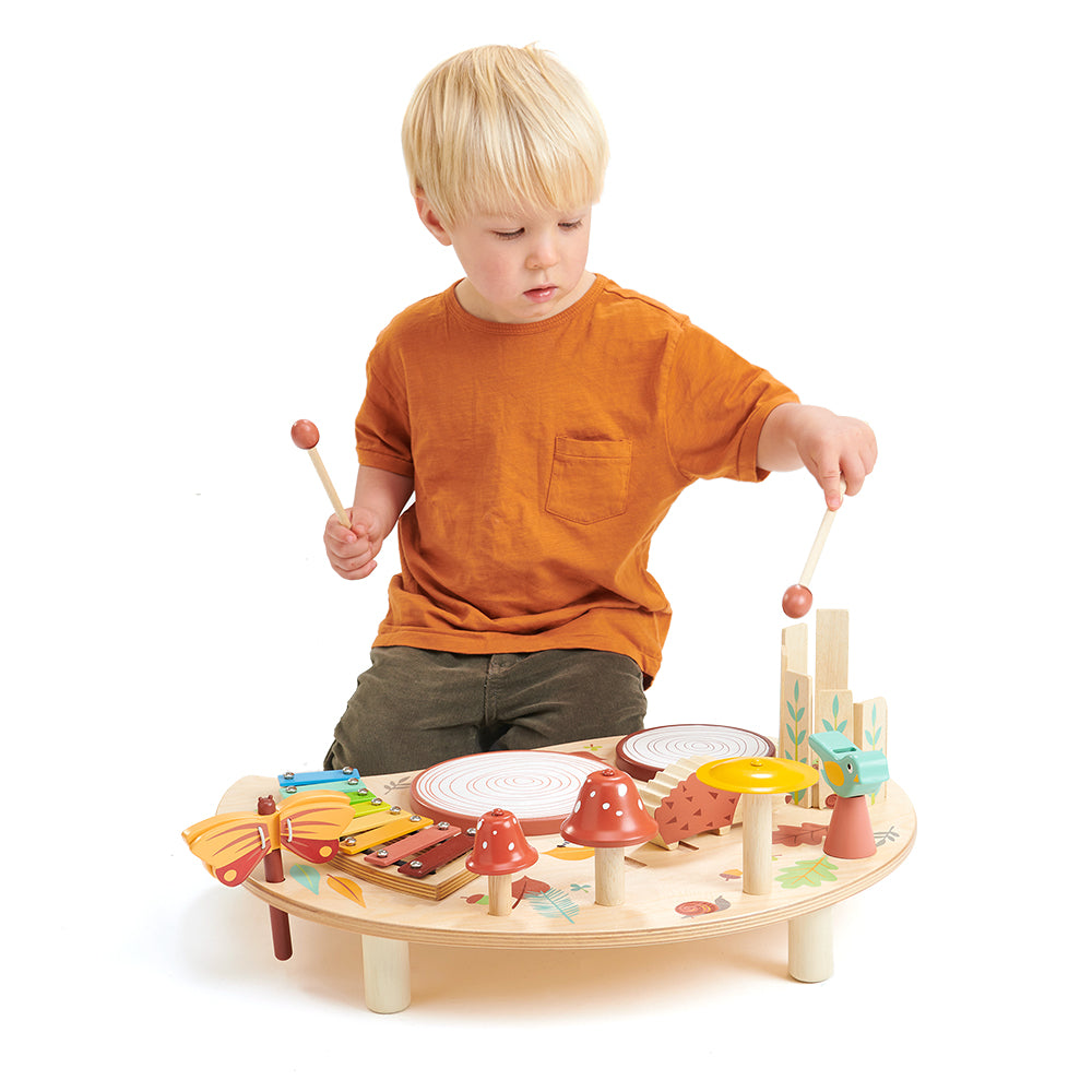 Musical Activity Table – Wooden Music Toy for Babies & Toddlers